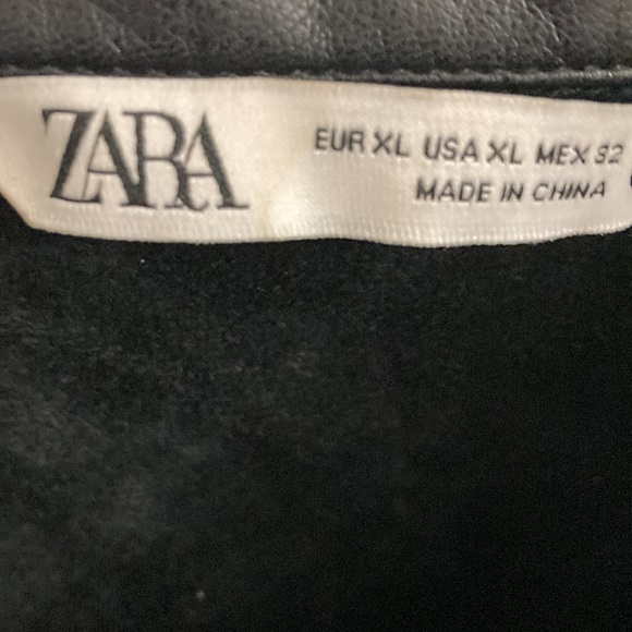 NWOT Zara foux leather jacket - Picture 2 of 7